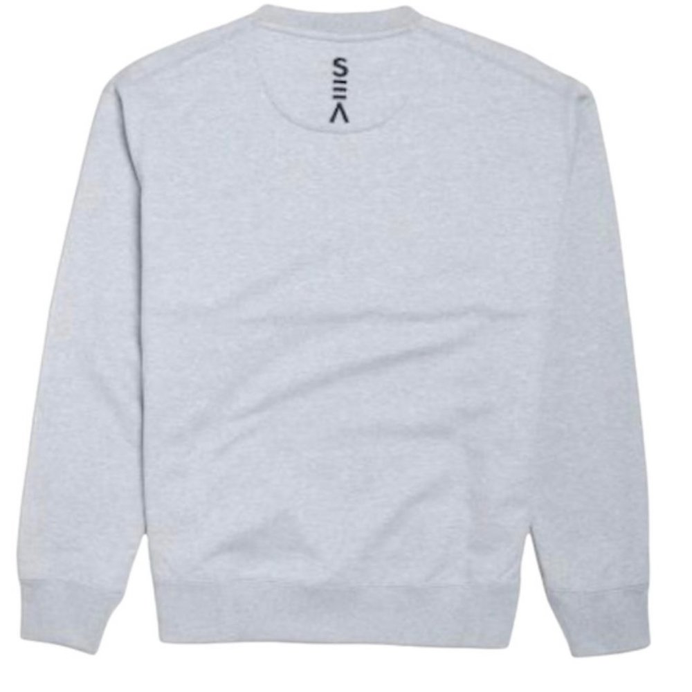 Converse Men's Size XL 10016953-A02 X Vince Staples Crew Sweater Pullover GRAY - Picture 2 of 8